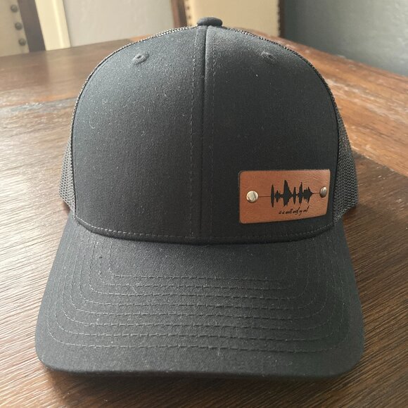 It Is Well With My Soul Soundwave Black Snapback Trucker Hat - Picture 1 of 4